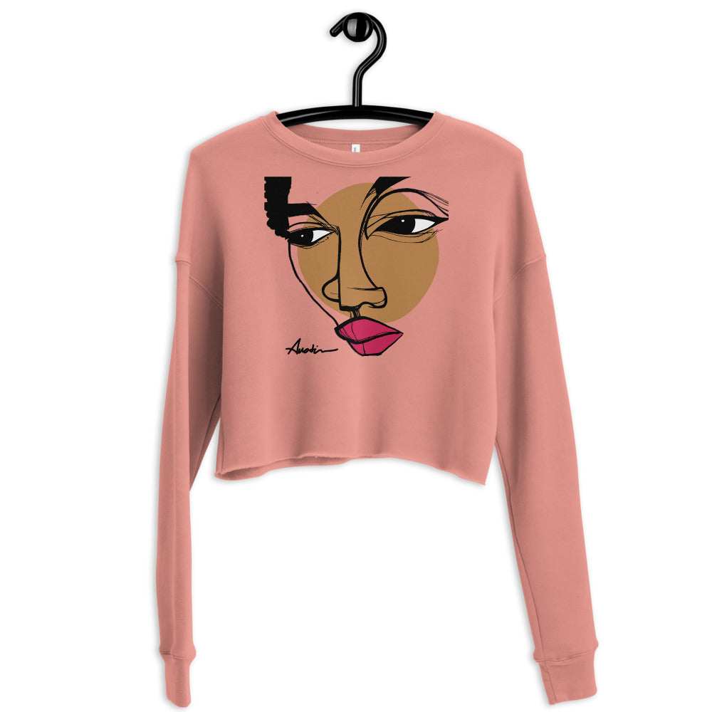 Face Face Crop Sweatshirt