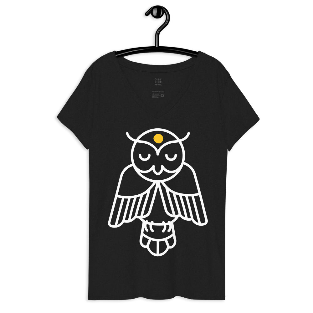 The Wise One Women’s recycled v-neck t-shirt