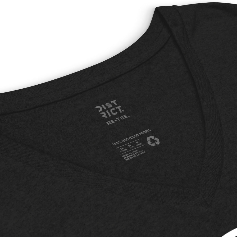 The Wise One Women’s recycled v-neck t-shirt