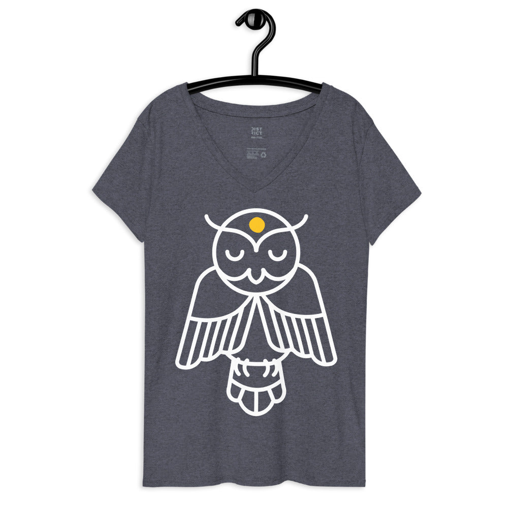 The Wise One Women’s recycled v-neck t-shirt