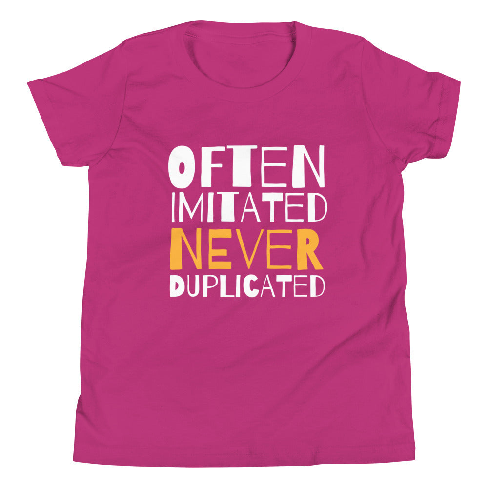 Often Imitated Never Duplicated Girl's T-Shirt