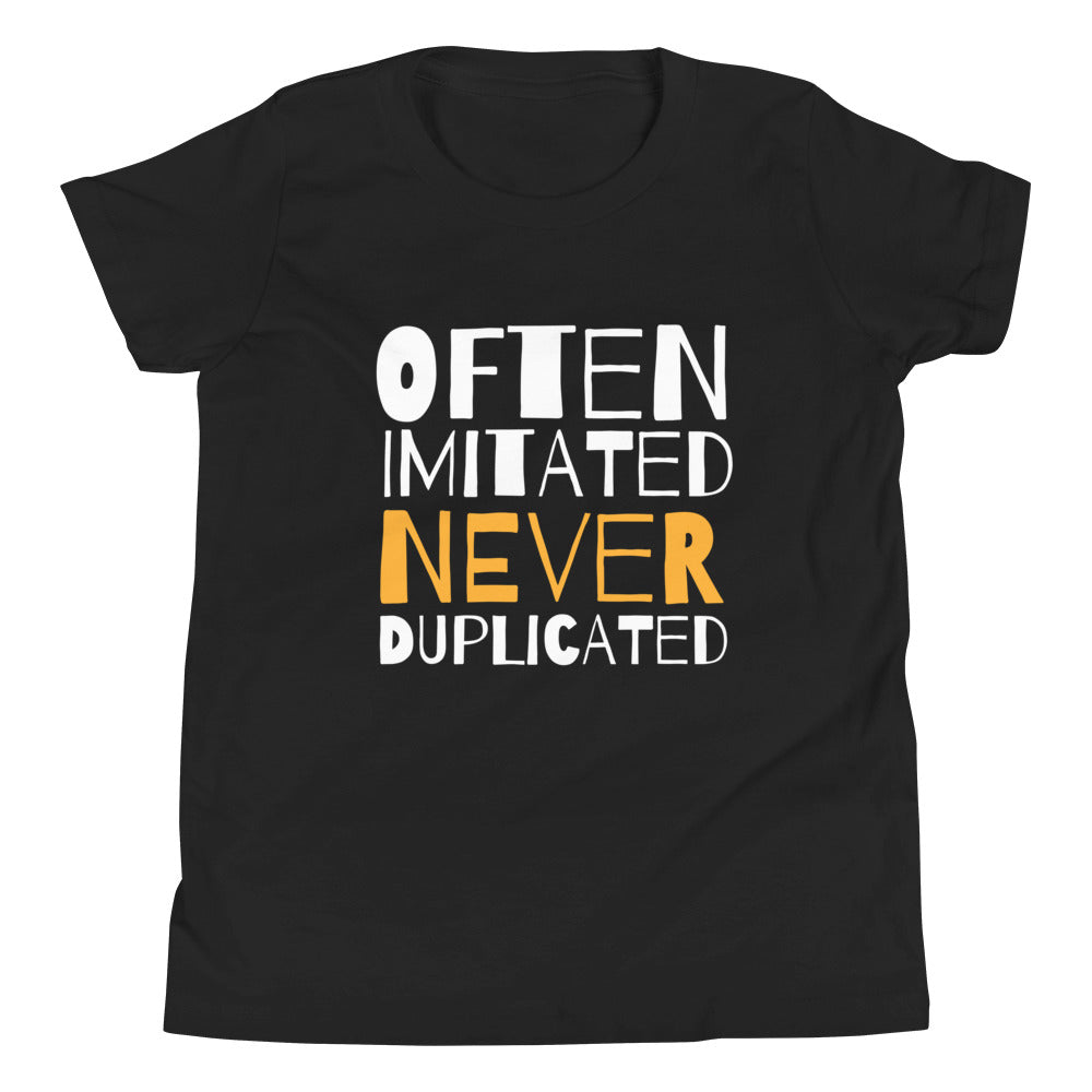 Often Imitated Never Duplicated Girl's T-Shirt