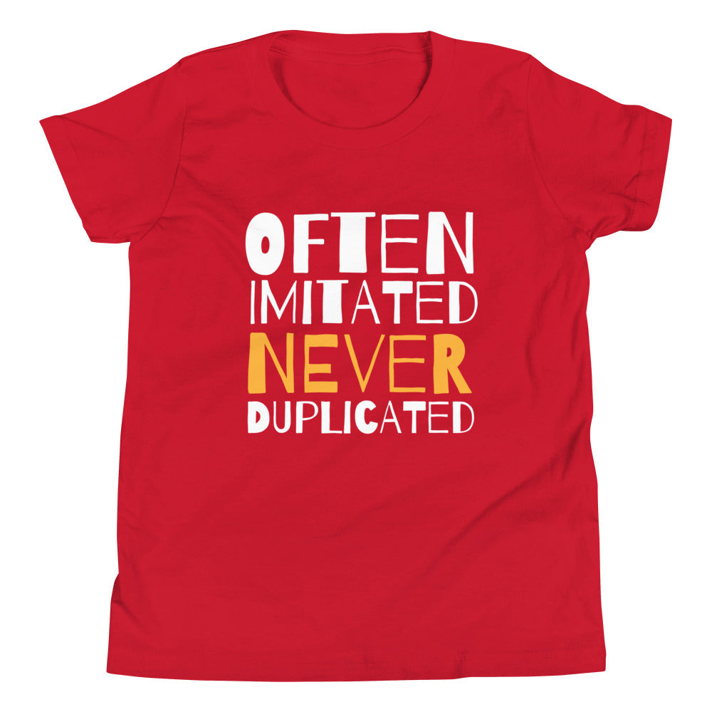 Often Imitated Never Duplicated Girl's T-Shirt