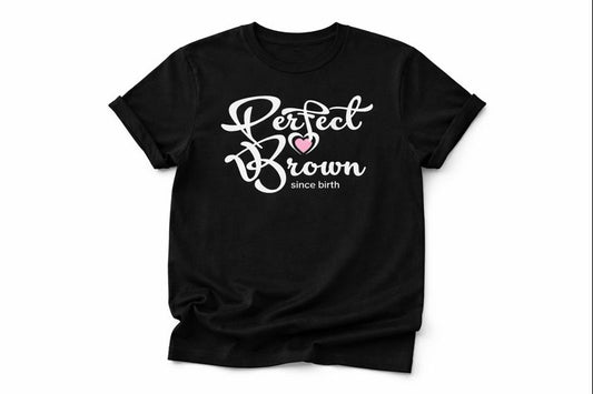 Perfect Brown Adult T-shirt