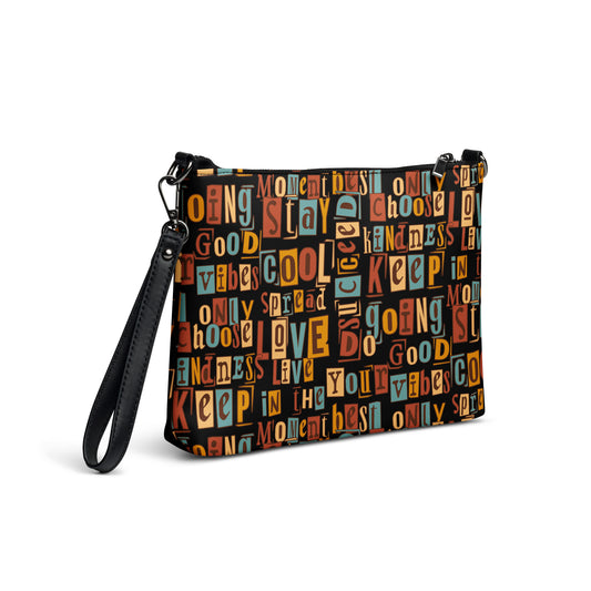 Good Vibes Only: A Kind Words Crossbody bag