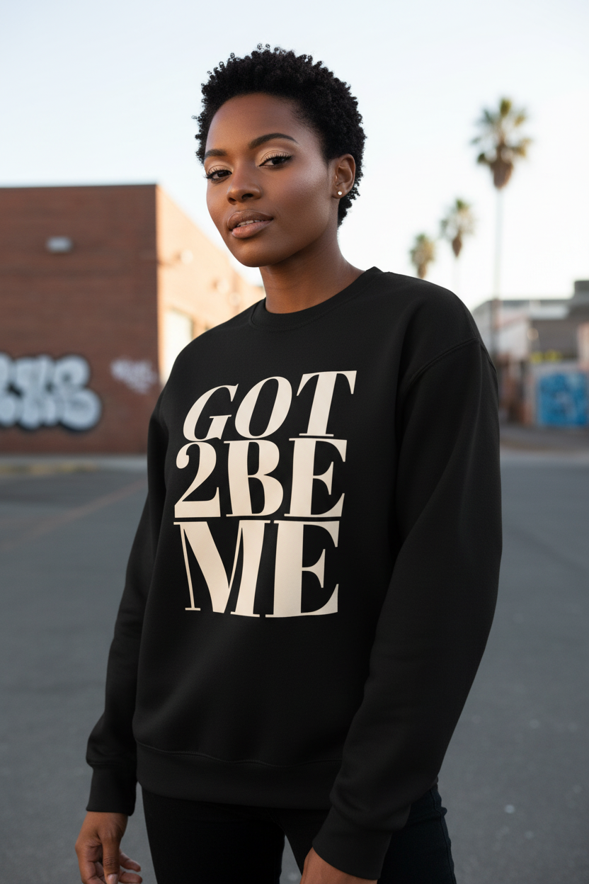 Got To Be Me - Oversized heavyweight sweatshirt