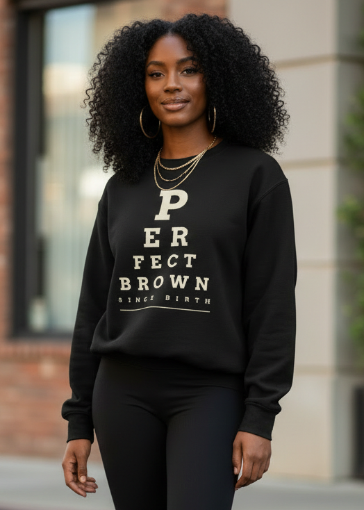 PERFECT BROWN SINCE BIRTH (D.C) - Oversized heavyweight sweatshirt
