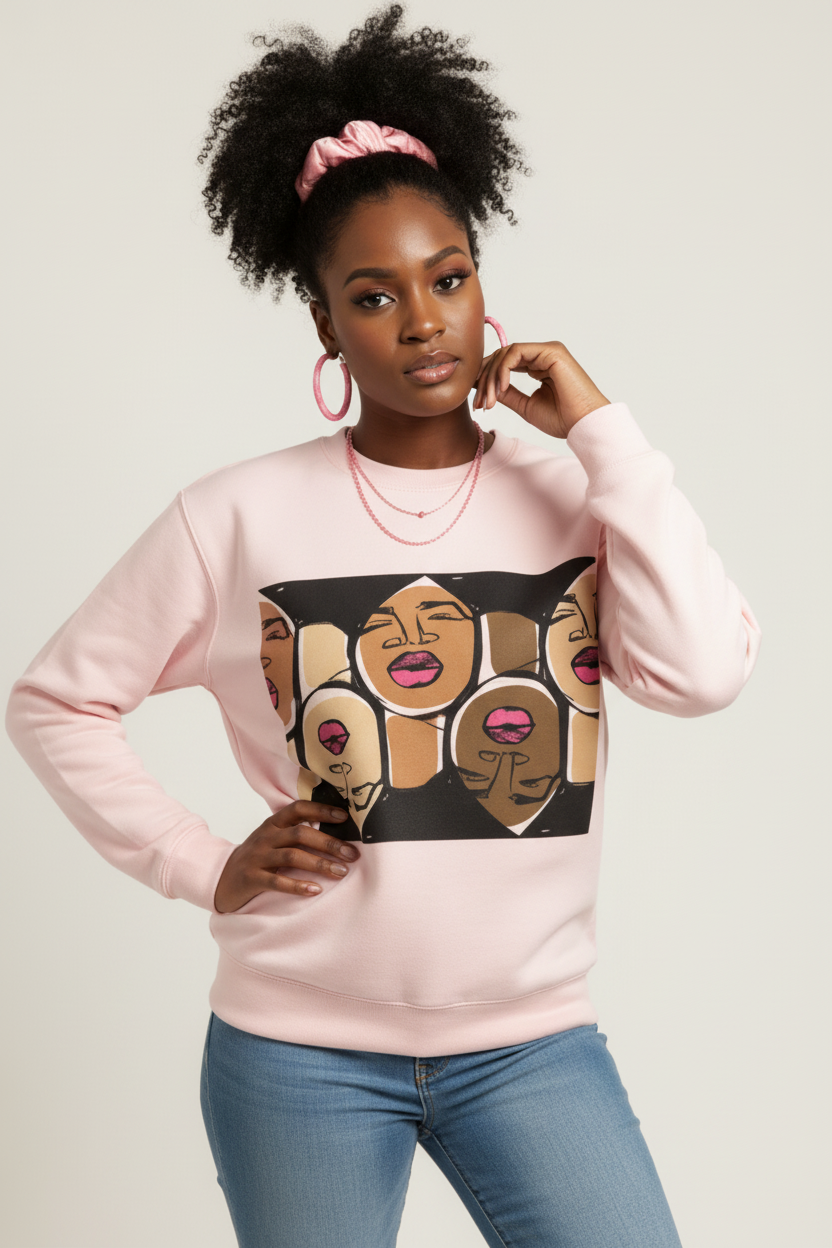 Reflections of Brown - Graphic Premium Sweatshirt