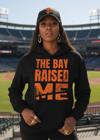 The Bay Raised Me (Orange) - Oversized Hoodie