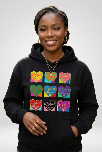 Nine Hearts Logo - Oversized Hoodie