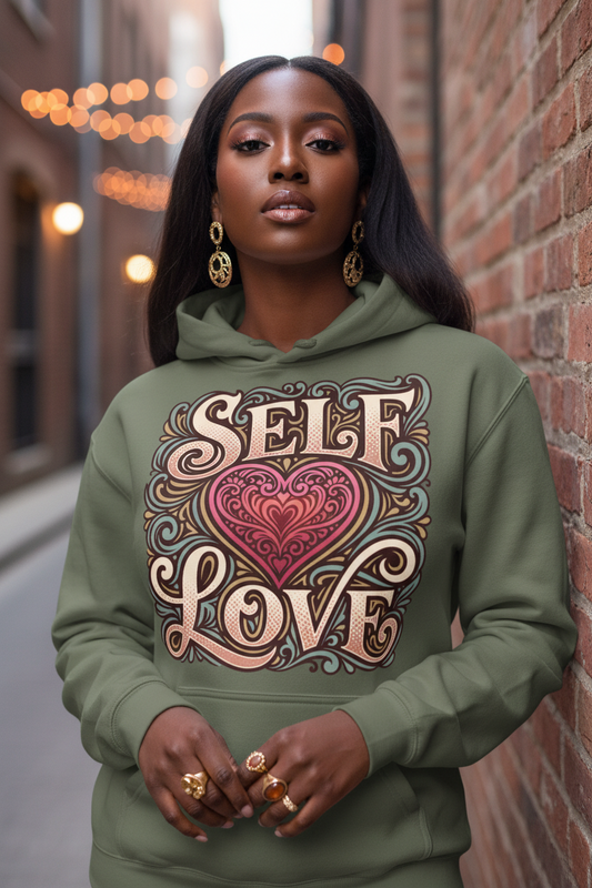 Self Love - Relax Fit Hoodie