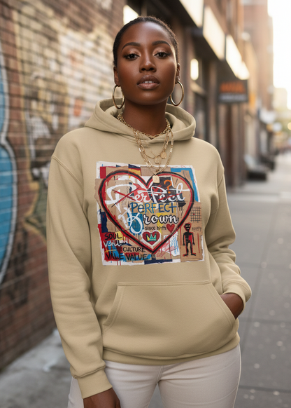 J.M.B #4 Heart Logo - Oversized Hoodie
