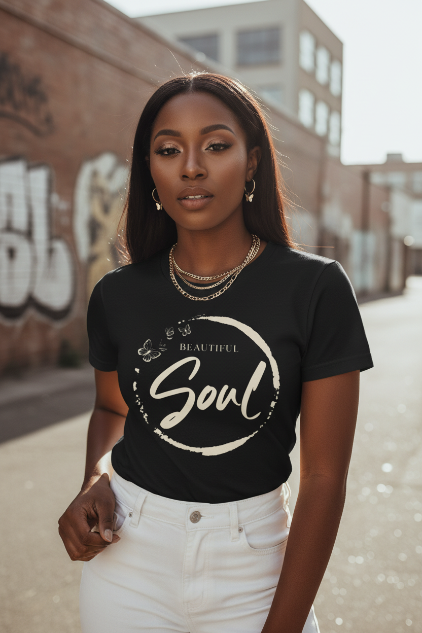 Beautiful Soul (Butterflies) - Graphic T-Shirt