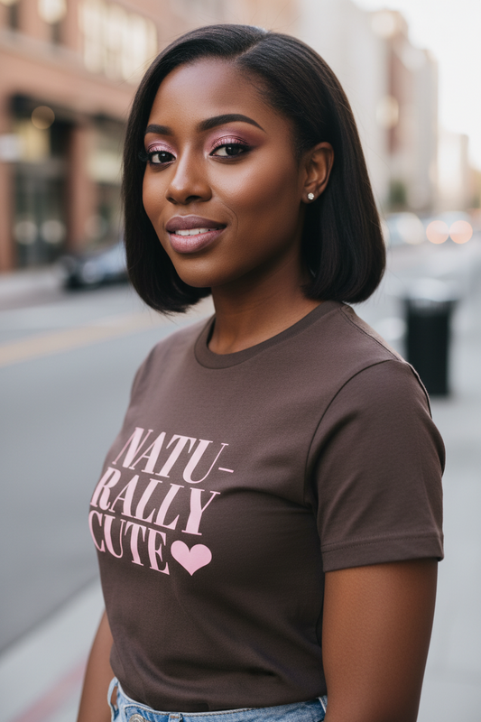 Naturally Cute - Graphic T-Shirt