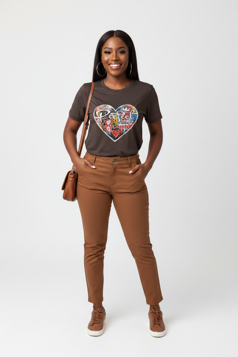J.M.B Heart Logo - Graphic T-Shirt