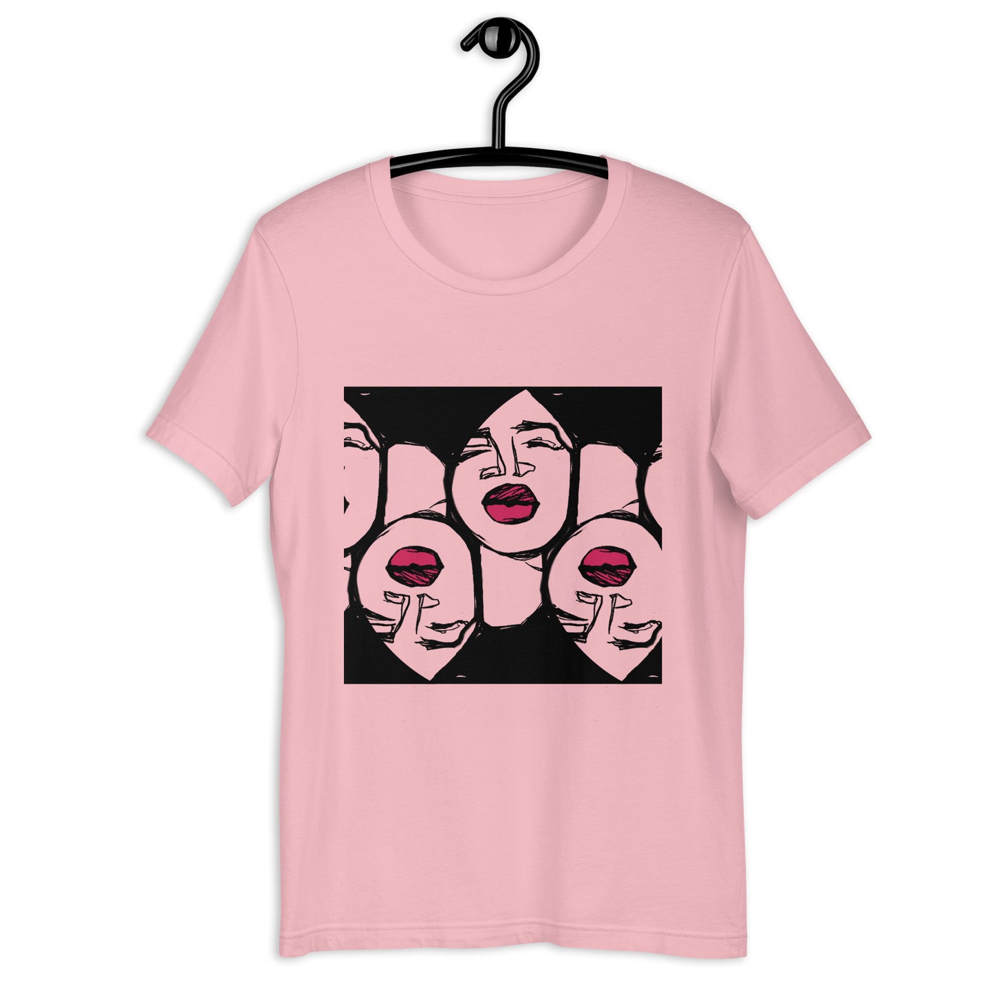 Lips (Two) Adult T-shirt