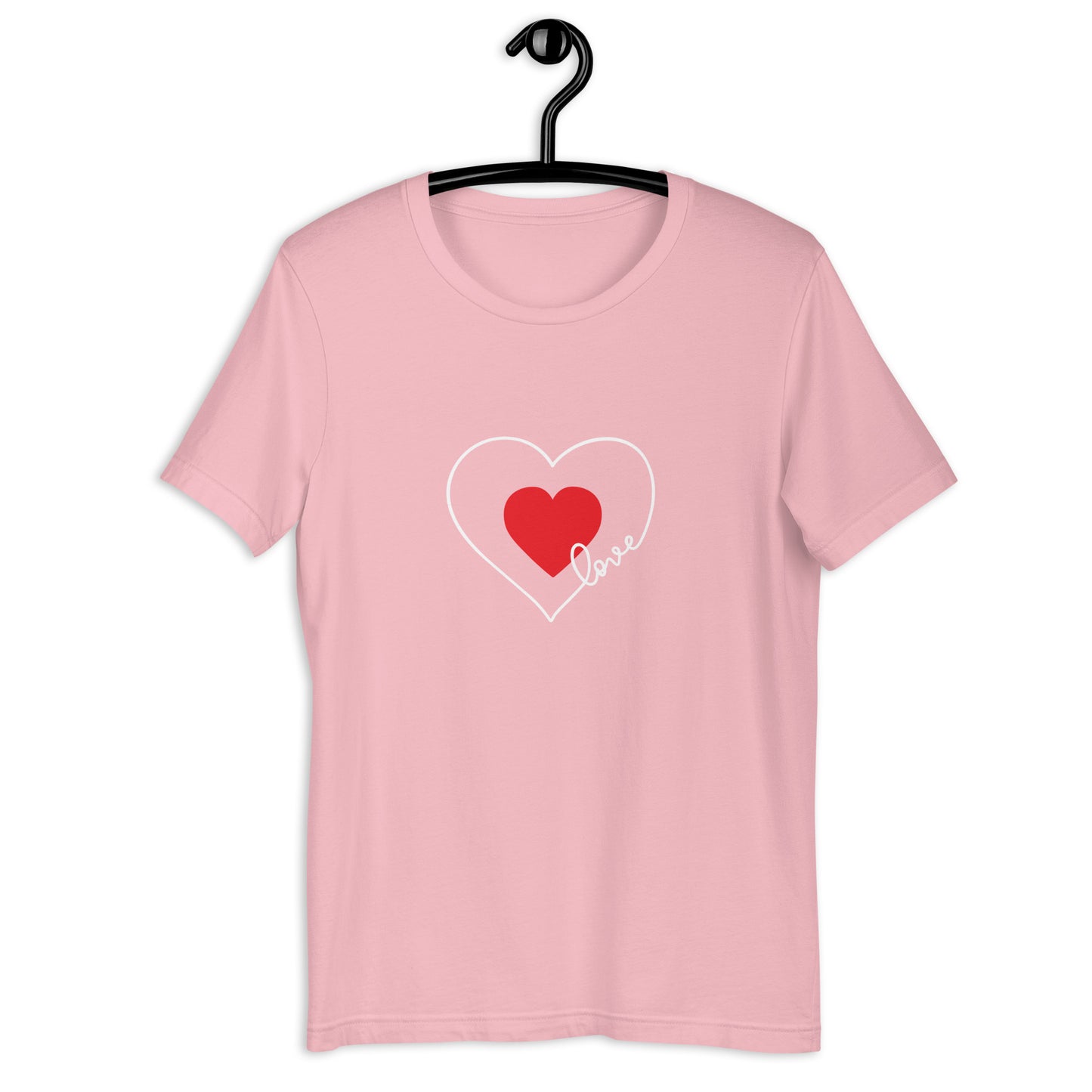 Heart and Love Adult T-shirt