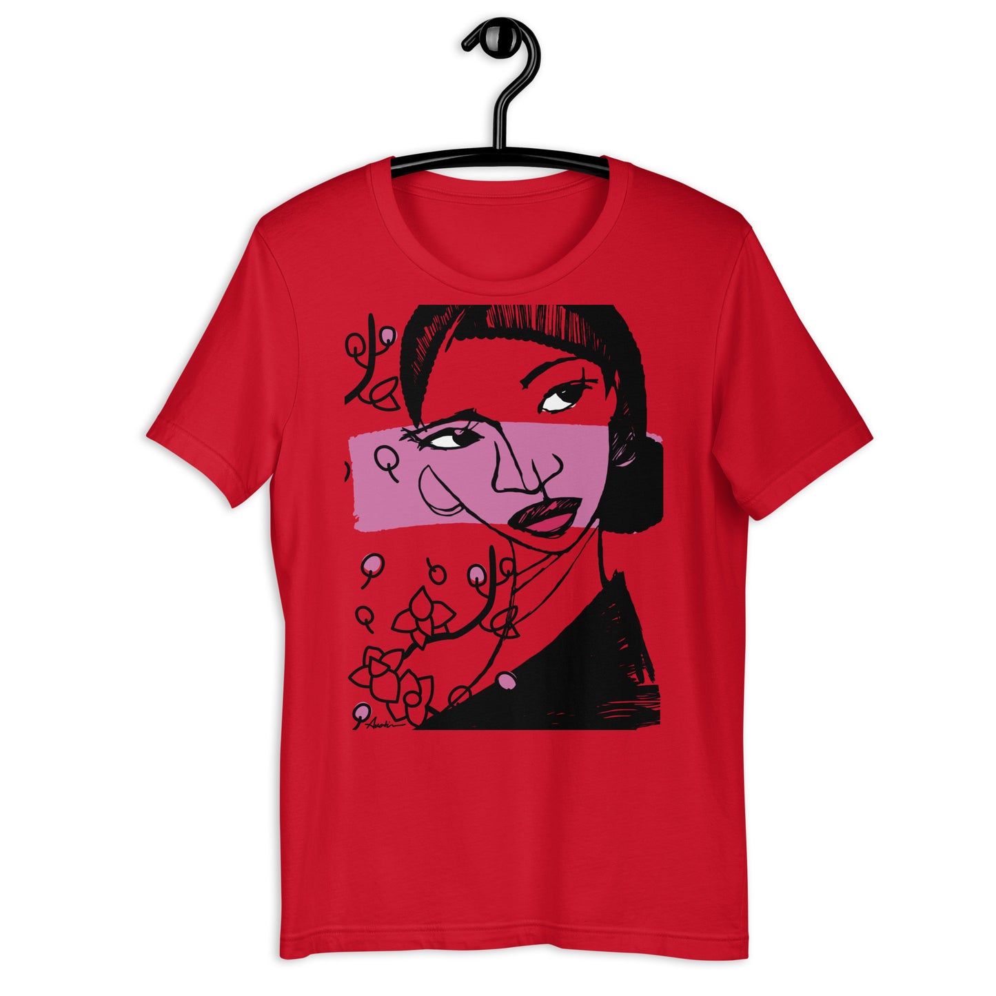 Lips & Flowers  Women's T-Shirt