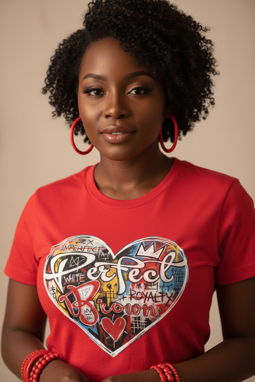 J.M.B Heart Logo - Graphic T-Shirt