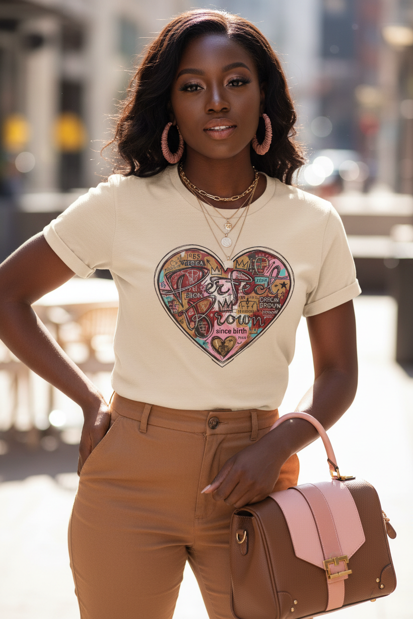 J.M.B #3 Heart Logo - Graphic T-Shirt