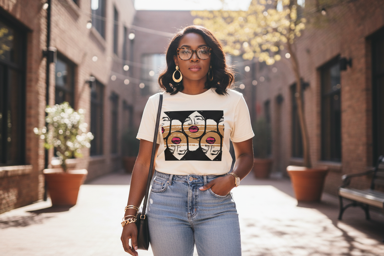 Reflections of Brown - Graphic T-shirt