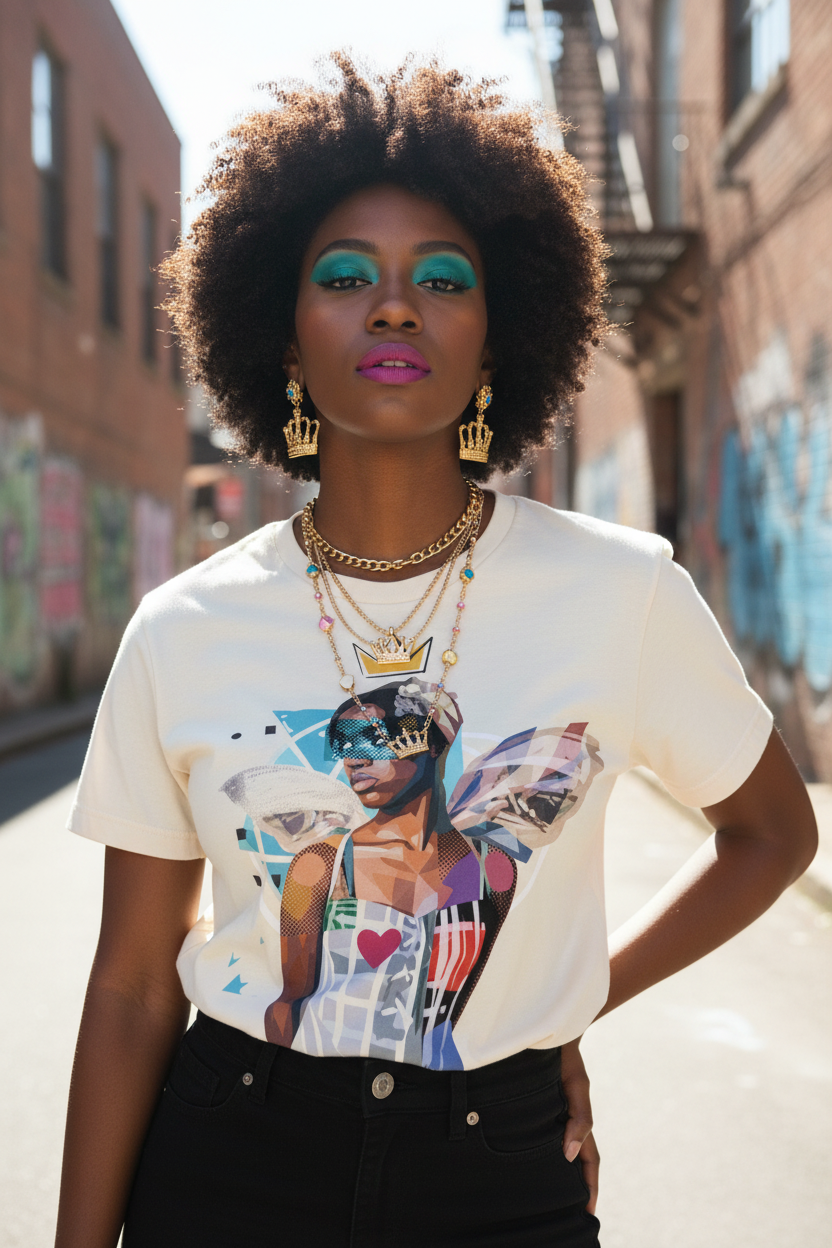 Queen of Hearts 2 - Graphic T-Shirt