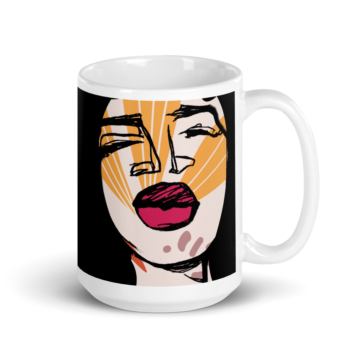 Day Dreamer glossy mug