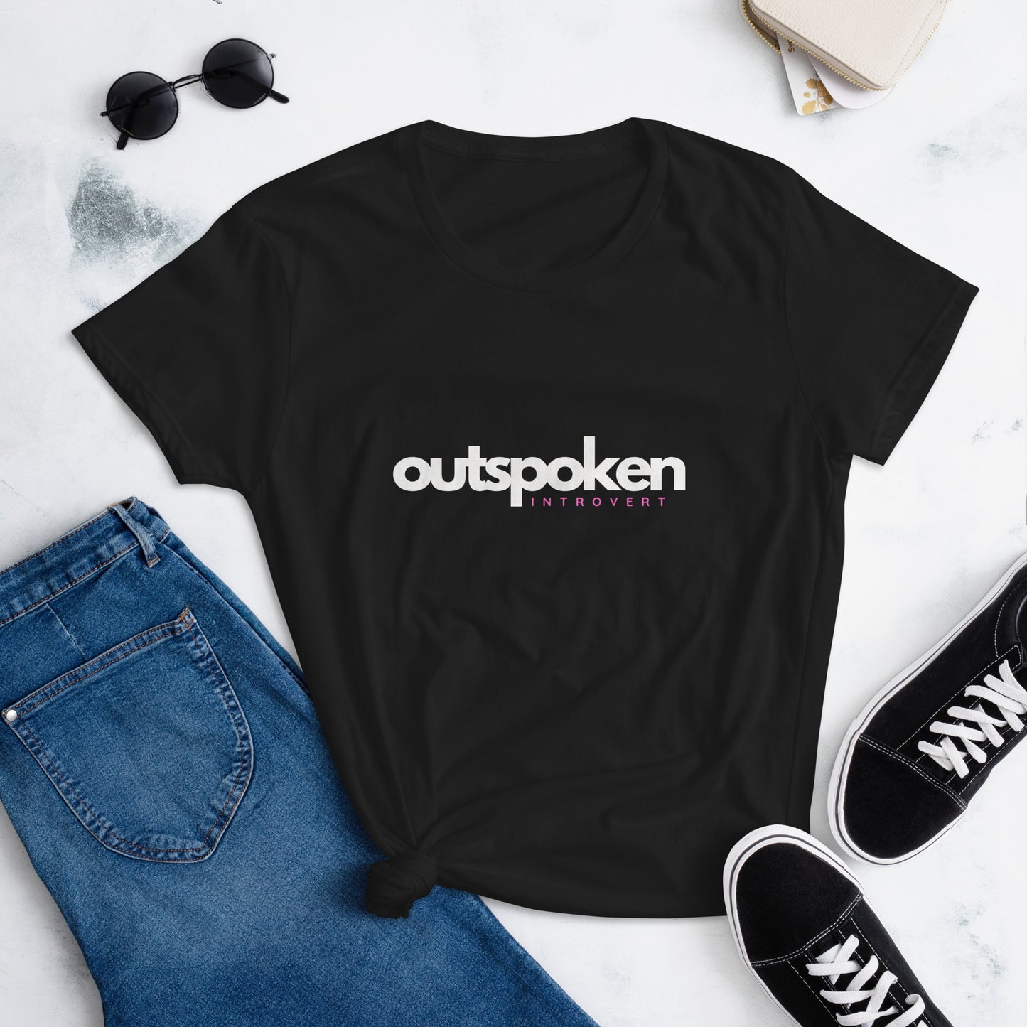 Outspoken Introvert Women's short sleeve t-shirt