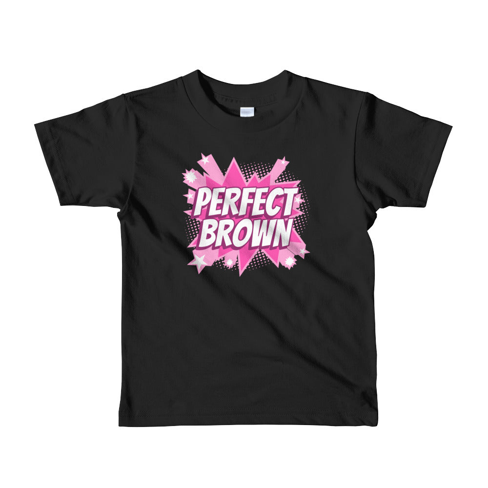 Perfect Brown Hero kids t-shirt