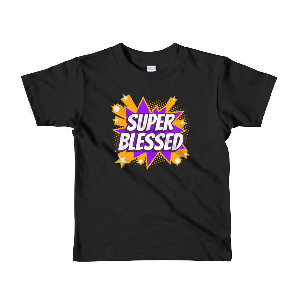 SUPER BLESSED kids t-shirt