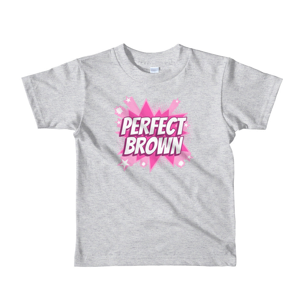 Perfect Brown Hero kids t-shirt