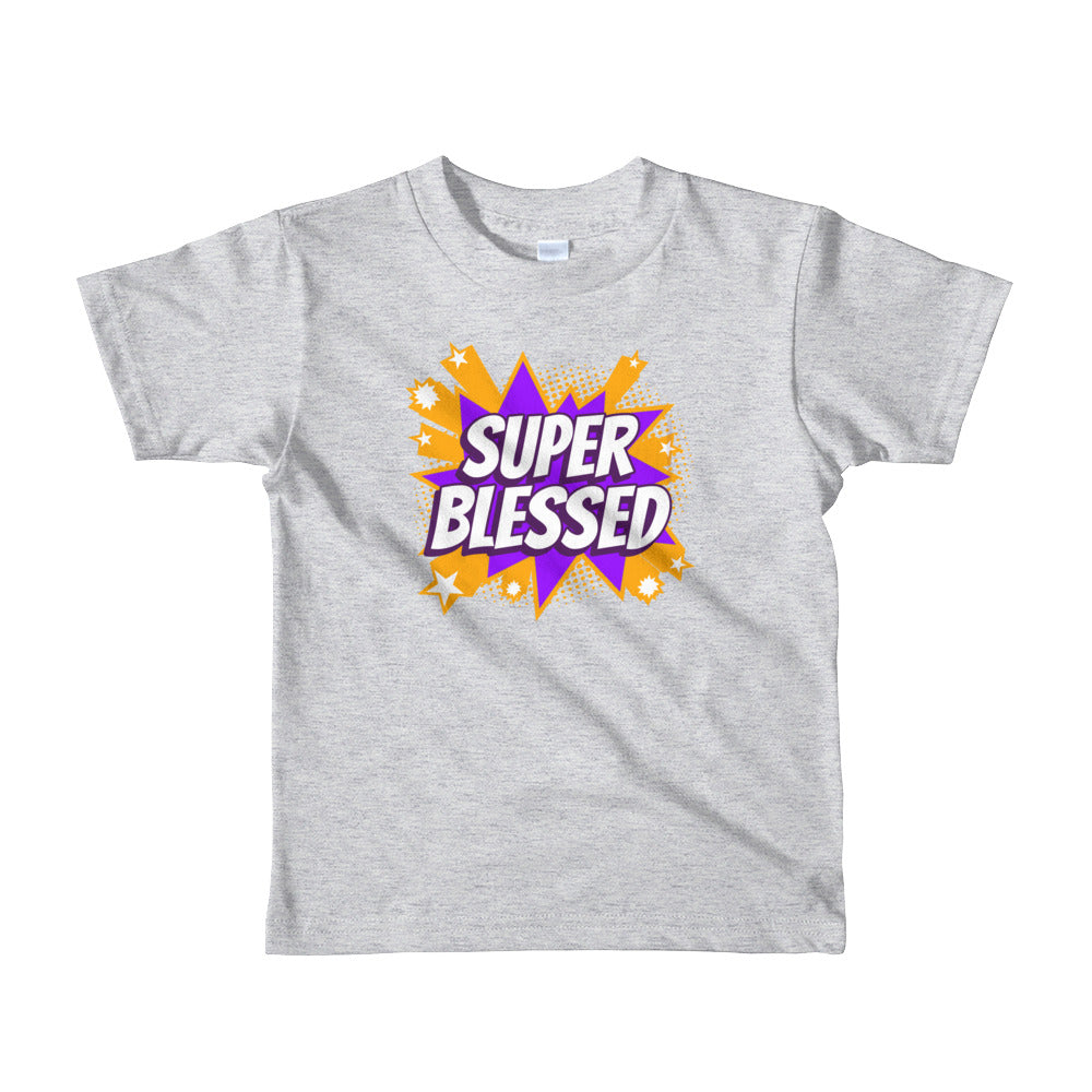 SUPER BLESSED kids t-shirt