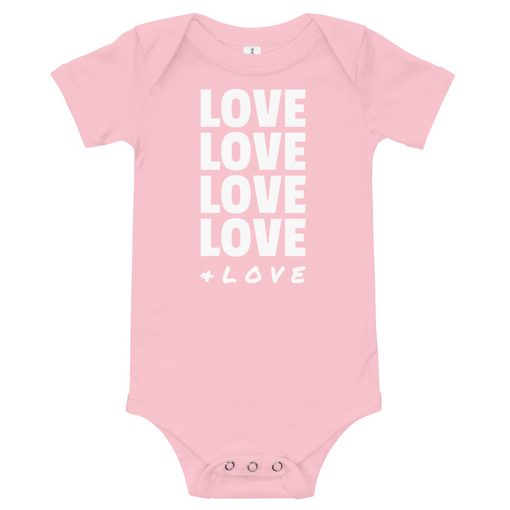 LOVE LOVE LOVE Infant Bodysuit