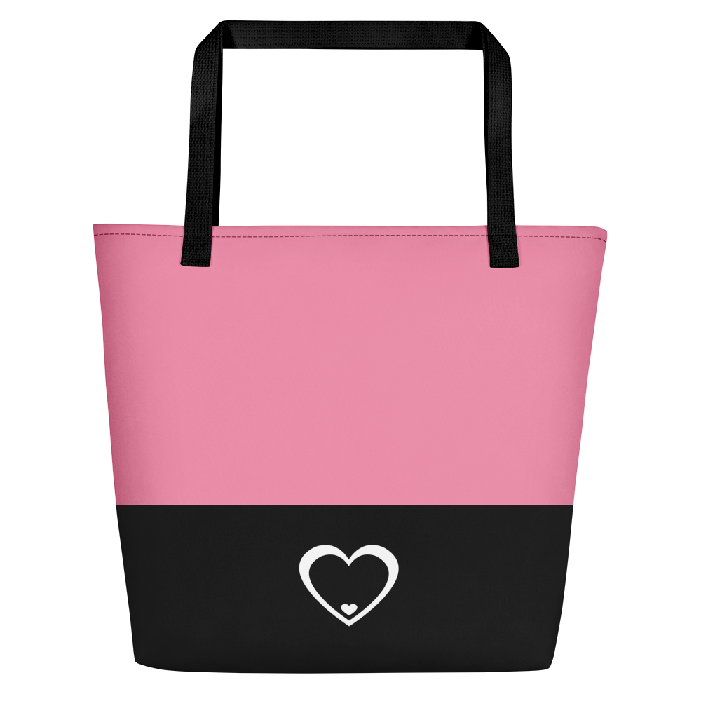 Logo Pink & Black Bag