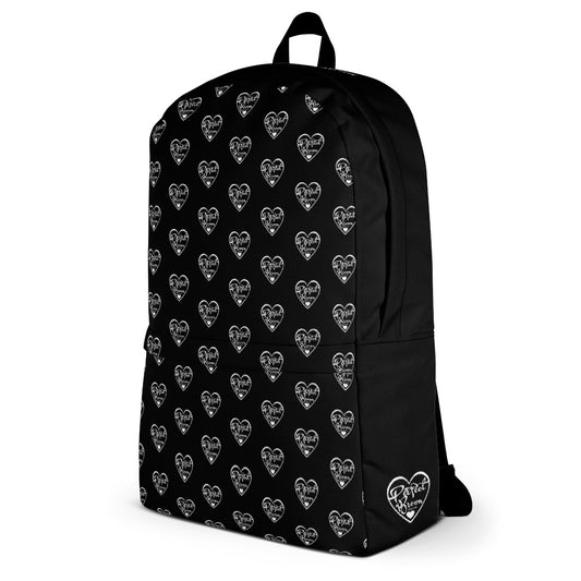 Perfect Brown Infinty Logo Backpack