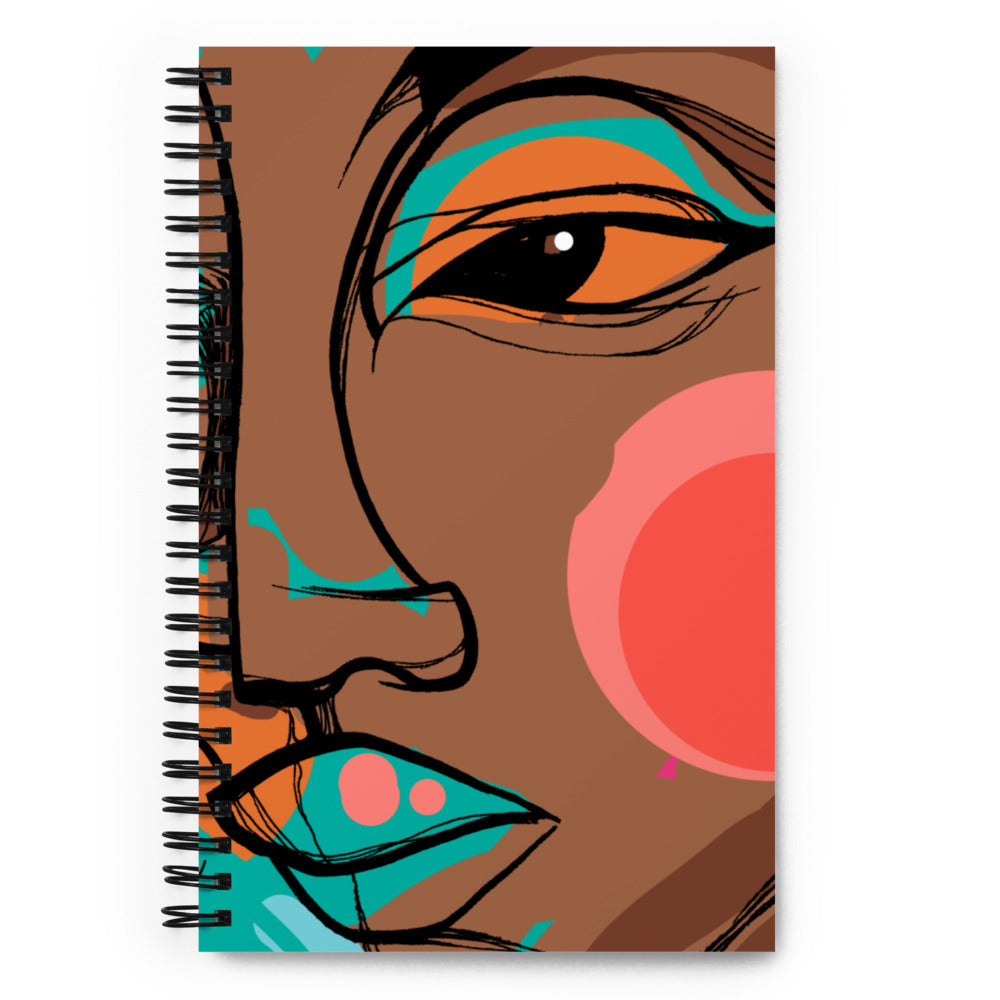 Smile Spiral notebook
