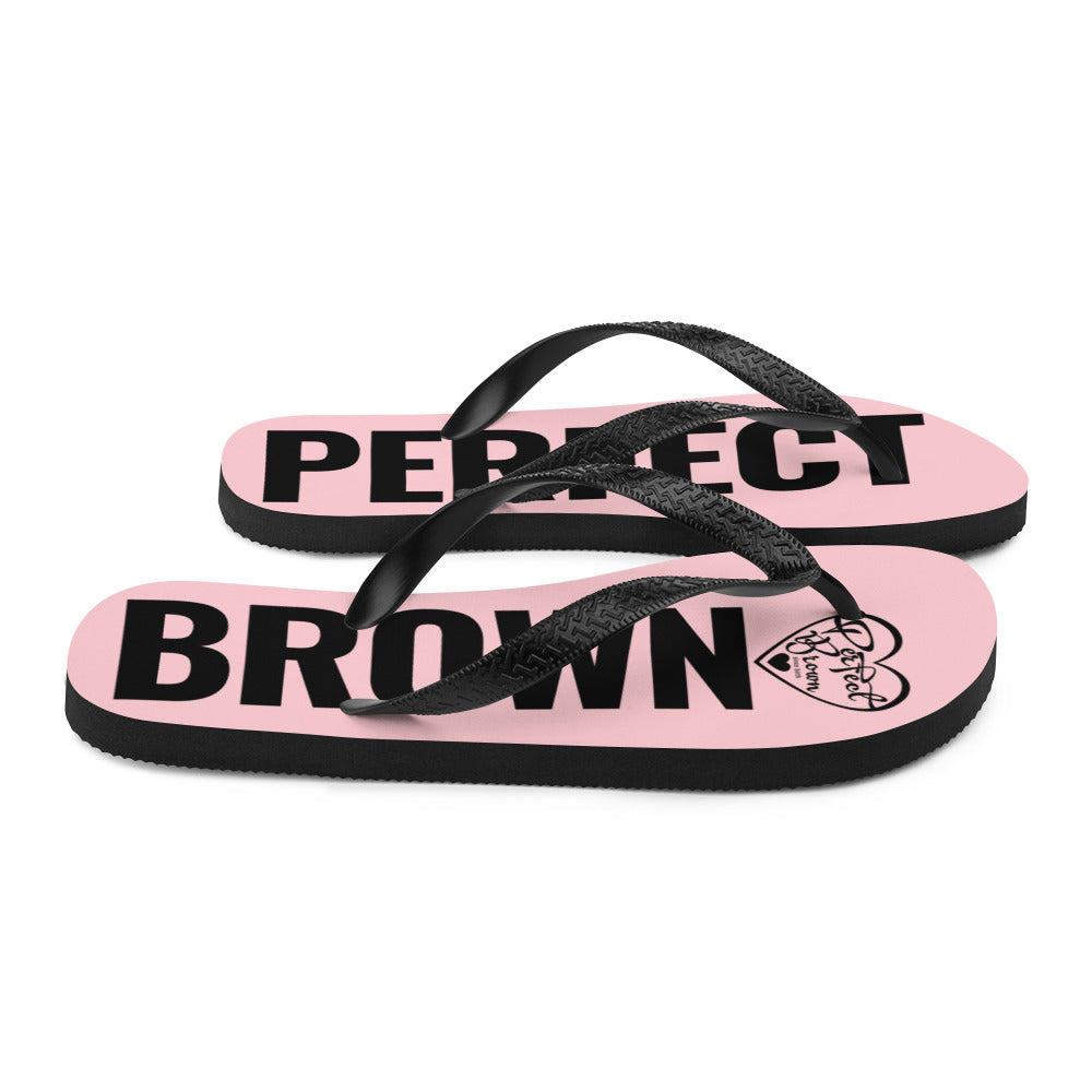 PB Logo (Pink) Flip-Flops