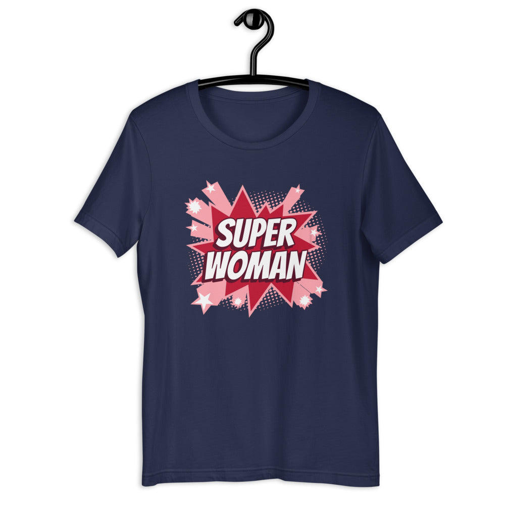 SUPER WOMAN (Bubble Gum) Women's T-Shirt