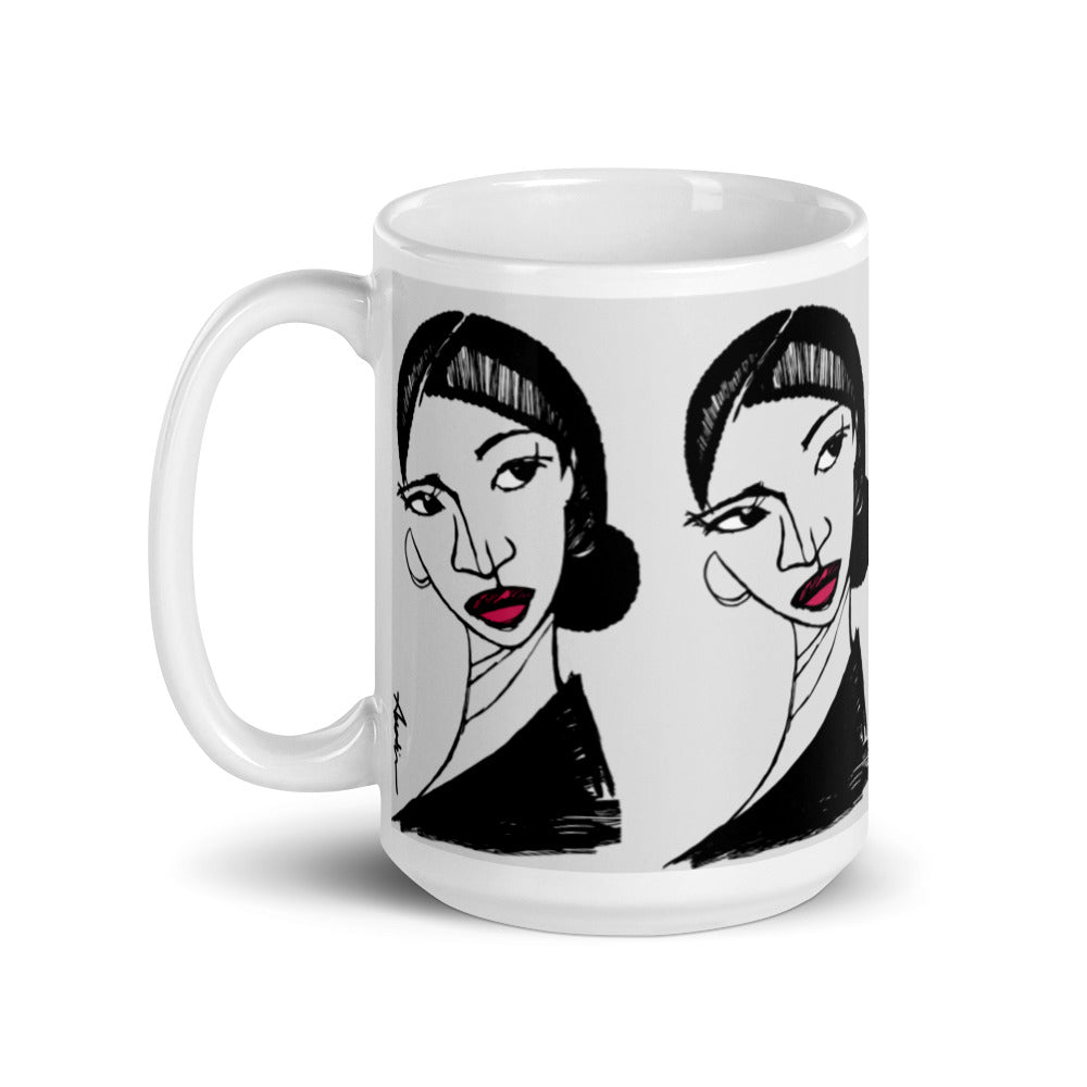 Lips 2 glossy mug