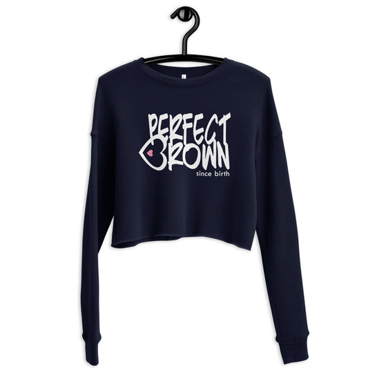 Perfect Brown V.2 Crop Sweatshirt
